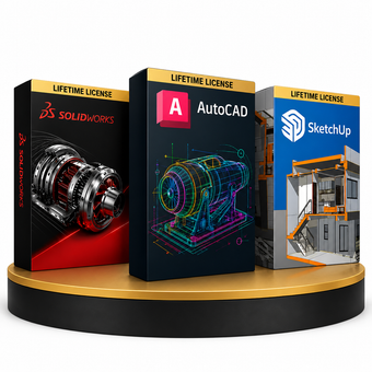 compare product Professional CAD Software Pack 2026 (Instant Download)