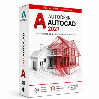 compare product Autodesk Autocad 2027 Full Version Windows/Mac (Instant Download)